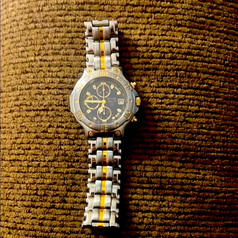 Men's Two-Tone Boluva 100m watch